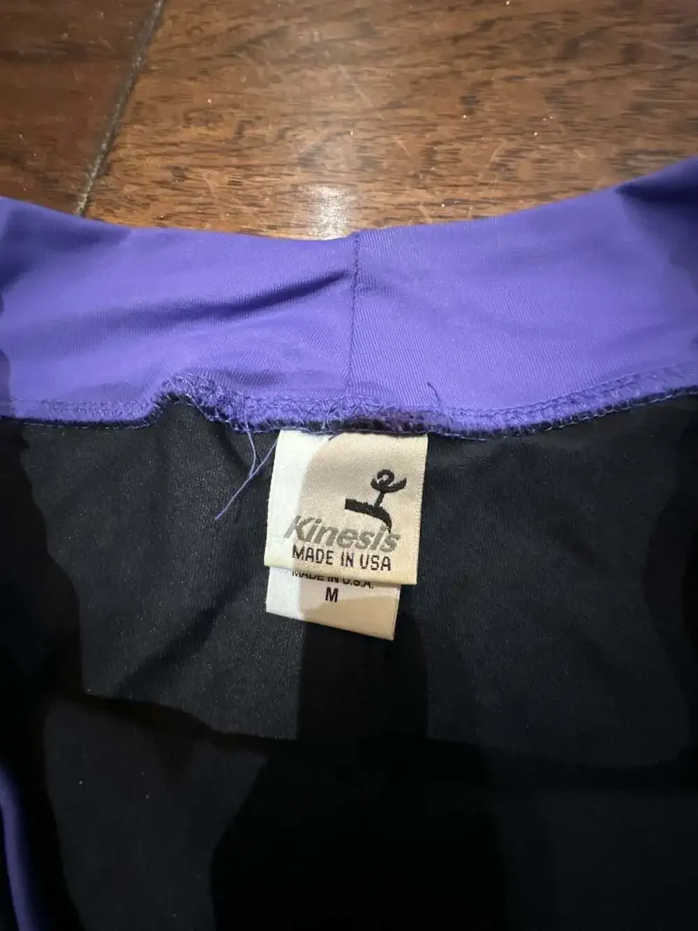 Kinesis Athletic Skort‎ Size M Black Purple Trim